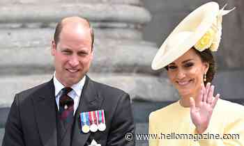 Kate Middleton and Prince William share intimate family photos from INSIDE Buckingham Palace - HELLO!