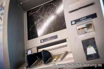 Geldautomat in Eislingen gesprengt - Badische Zeitung