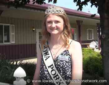Iowa Pork Queen Kiley Allan working hard to promote the industry - Iowa Agribusiness Network