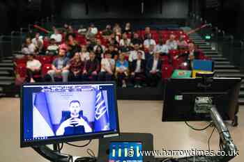 'I won't give up', Zelensky tells UK students - Harrow Times