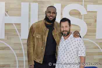 Millionaire Actor Adam Sandler Admits How LeBron James Made It Easier for Hustle to Be Tagged as a “Legit Movie” - EssentiallySports