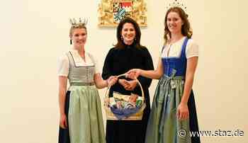 Milchprinzessin aus Bobingen: Besuch bei Agrarministerin Michaela Kaniber - StadtZeitung Augsburg