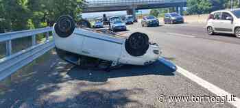 Incidente sulla tangenziale sud, tra Nichelino e Moncalieri: vettura si ribalta, conducente trasportato al Cto - TorinOggi.it