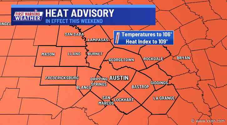Heat Advisory Continue ... Stay Safe