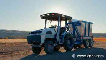 The Electric Autonomous Connected Tractor That Wants to Change Food video     - CNET