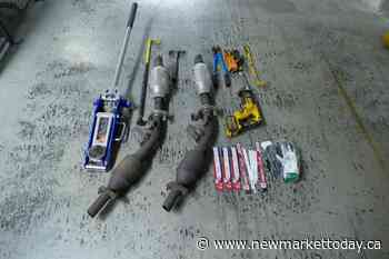 2 men charged in spree of catalytic converter thefts in Markham - NewmarketToday.ca