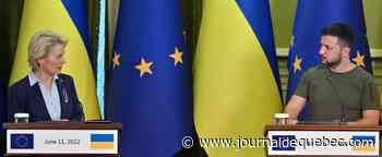 Von der Leyen à Kyïv pour discuter de la «voie» européenne de l'Ukraine