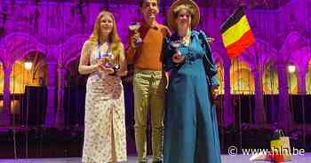 Bornemnaar Aymeric Chaouche wint Belgisch kampioenschap bloemschikken voor junioren - Het Laatste Nieuws