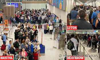 UK airport chaos: Aviation expert suggests Britons should consider cancelling holidays - Daily Mail
