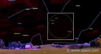Spot Uranus near Venus in the predawn sky on Sunday