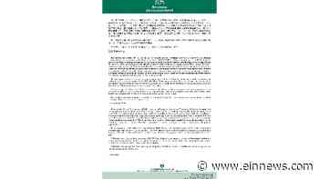 Period of centralized medical observation in isolation for arrivals to be shortened to 10 days from 00:00 on 15 June - EIN News
