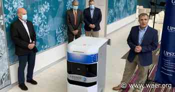 A fleet of transport robots arrive to Upstate Medical University - WAER