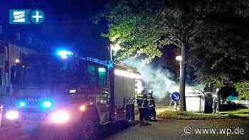 Drei Container brennen: Für Feuerwehr Herdecke keine Häufung - WP News