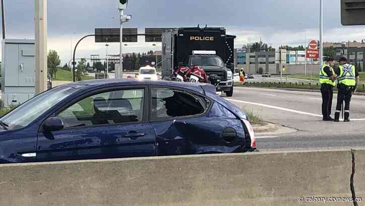 Multi-vehicle crash sends 2 people to hospital