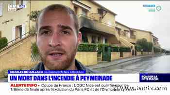 Peymeinade (Alpes-Maritimes): un mort dans l'incendie d'un appartement - BFMTV