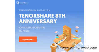 Up to 40% Off: Tenorshare Celebrates its 8th Anniversary with Big Discounts