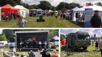 Fun in the sun as free family event returns after coronavirus-enforced absence - South Wales Argus