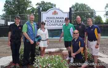 BlackburnNews.com - Tecumseh shows off new pickleball courts - BlackburnNews.com
