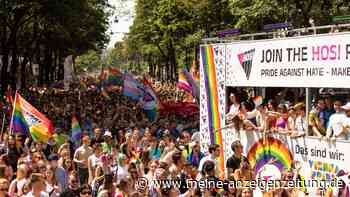 Bunte Regenbogenparade in Wien