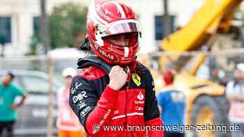 Leclerc in Baku auf der Pole Position