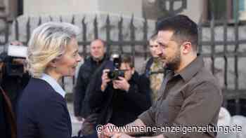 Von der Leyen in Kiew: Noch keine Empfehlung zum EU-Antrag der Ukraine