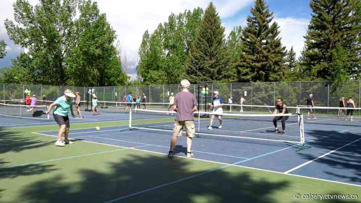 Calgarians young and old celebrate World Pickleball Day
