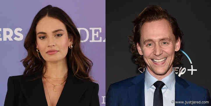 Lily James Praises Tom Hiddleston's Loki for Coming Out as Bisexual