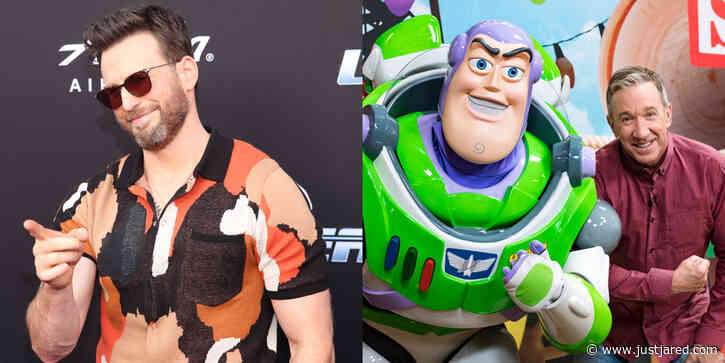 Chris Evans's First Attempt at Buzz Lightyear's Voice Was a 'Shameless' Tim Allen Impression