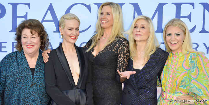 Mira Sorvino, Sarah Paulson & More Hit The Red Carpet For 'Impeachment' FYC Event