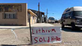 Kaliforniens neuer Goldrausch? Das Lithium-Valley am Salton Sea - NDR.de