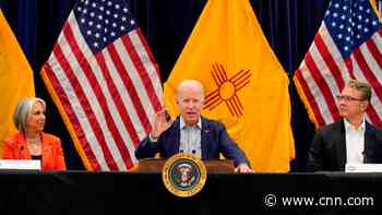 Biden pledges federal government will cover "100%" of New Mexico wildfire response cost