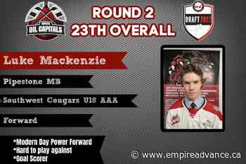 Oil Caps pick MacKenzie, seven others in MJHL Draft - Virden Empire Advance