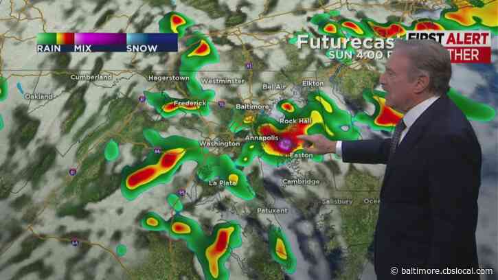 Maryland Weather: Sunday Storms Could Come With Heavy Downpours And Flooding