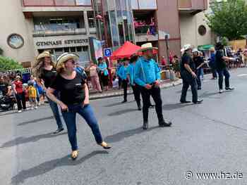 Städtepartnerschaft zwischen Giengen und Le Pré St. Gervais: In Frankreich gemeinsam das Tanzbein geschwungen - Heidenheimer Zeitung