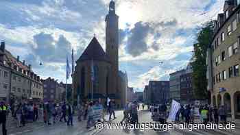 Augsburg: Corona-Demos legen Pause ein ? und kehren zum Friedensfest zurück | Augsburger Allgemeine - Augsburger Allgemeine
