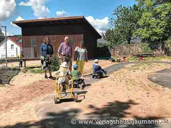 Kandern - Neu gestaltete Spielfläche kommt gut an - www.verlagshaus-jaumann.de