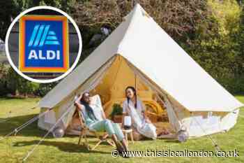 Aldi's incredible bell tent perfect for glamping is on sale now