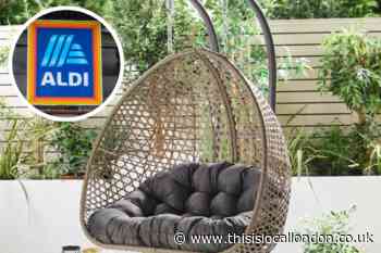 Aldi’s large hanging egg chair is back for the first time this year – get yours now
