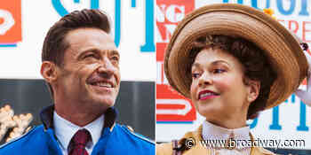 Exclusive! See Hugh Jackman, Sutton Foster & the Cast of The Music Man Suit Up Outside the Winter Garden Theatre - Broadway Shows