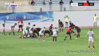 Nationale Rugby: Nice mène face à Suresnes à la mi-temps - BFMTV