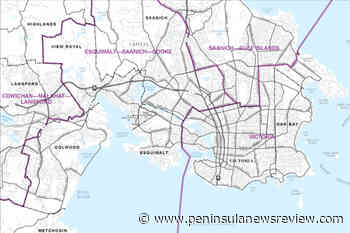 Saanich Gulf Island federal election riding retains Sidney, North Saanich and Central Saanich – Peninsula News Review - Peninsula News Review