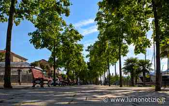 Geometrie sul lungolago di Luino, la foto è di Filippo Impieri - Luino Notizie