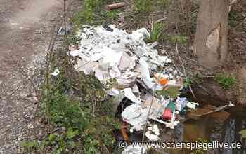 Bauschutt illegal im Stiefelsbach entsorgt - Euskirchen - Wochenspiegel - WochenSpiegel