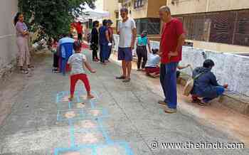 Malleswaram residents paint walls and play games in a bid to reimagine conservancy lanes - The Hindu