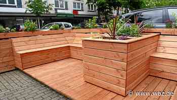 Terrassen statt Parkplätze in Essen-Holsterhausen - WAZ News