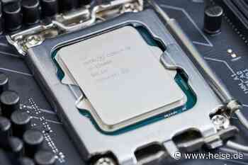 Intel-Prozessor "Raptor Lake": Core i-13000 mit 24 CPU-Kernen - heise online