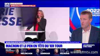 Présidentielle: Jean-Philippe Dugoin Clément, maire (UDI) de Mennecy, affirme que la droite va avoir "un vrai travail de reconstruction" - BFMTV