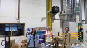 Bolton Amazon donates money to Fortalice charity