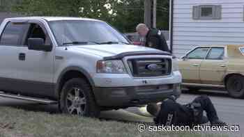 Saskatoon police investigate after pedestrian struck by car
