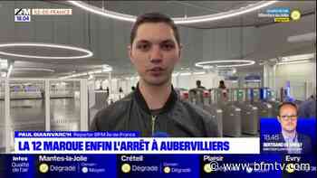 La ligne 12 du métro marque enfin l'arrêt à Aubervilliers - BFMTV
